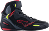 Alpinestars Faster-3 Rideknit® Shoes - Black/Red/Yellow - US 14 / EU 48