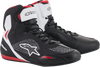 Alpinestars Faster-3 Rideknit® Shoes - Black/White/Red - US 10.5 / EU 43.5