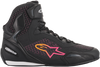 Alpinestars Stella Faster-3 Rideknit Shoes - Black/Yellow/Pink - US 10 / EU 42.5
