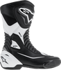 Alpinestars SMX-S Boots - Black/White - US 12.5 / EU 48