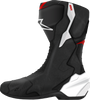 Alpinestars SMX-6 V3 Boots - Black/White/Red Graphic - US 6.5/EU 40