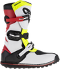 Alpinestars Tech-T Boots - White/Red/Yellow Fluorescent/Black - US 13 / EU 48
