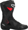 Alpinestars SMX-6 V3 Drystar® Boots - Black/Red - US 6.5/EU 40