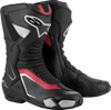Alpinestars SMX-6 V3 Vented Boots - Black/Silver/Red - US 7.5/EU 41
