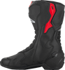 Alpinestars SMX-6 V3 Vented Boots - Black/Silver/Red - US 11.5/EU 46
