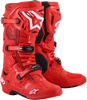 Alpinestars Tech 10 Boots - Red - US 9 / EU 43