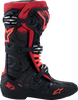 Alpinestars Tech 10 Boots - Black/Red - US 8 / EU 42