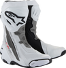 Alpinestars Supertech R Vented Boots - White/Gray/Black - US 6 / EU 39