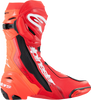 Alpinestars Supertech R Boots - Red - US 9 / EU 43