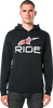 Alpinestars Ride 4.0 Pullover Hoodie - Black/Red/White - Large