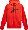 Alpinestars Ageless V2 Hoodie - Warm Red/Black - Large