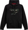 Alpinestars Ride 2.0 Camo Hoodie - Black - Medium