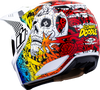 Elsinore™ Helmet - Doodle 3 - White - Large