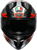 K1 S Helmet - Fastlap - Black/Gray/Red - Large