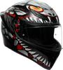 K1 S Helmet - Lyzard - Matte Black/Gray/Red - XL