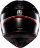 K1 S Helmet - Lap - Matte Black/Gray/Red - Small
