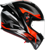 K1 S Helmet - Fastlap - Black/Gray/Red - 2XL