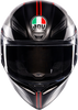 K1 S Helmet - Lap - Matte Black/Gray/Red - XL