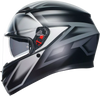 K3 Helmet - Compound - Matte Black/Gray - Medium