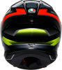 K6 S Helmet - Erazer - Black/Red/Yellow Fluo - Small