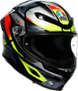 K6 S Helmet - Erazer - Black/Red/Yellow Fluo - Medium