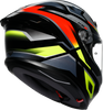 K6 S Helmet - Erazer - Black/Red/Yellow Fluo - Medium
