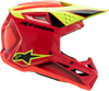 Youth SM3 Helmet - Fray - Gloss Red/Yellow Fluo/Black - Small