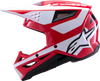 SM3 Helmet - Heat - Gloss Red/White/Black - 2XL