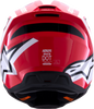 SM3 Helmet - Heat - Gloss Red/White/Black - Large