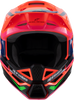 Youth SM3 Helmet - Deegan - Gloss Orange Fluo/Purple/Pink Fluo - Small