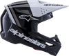 SM3 Helmet - Radium - Gloss Black/White/Gray - Large