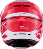 SM7 Helmet - Deed - Gloss Red/Black/White - Large