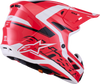SM7 Helmet - Deed - Gloss Red/Black/White - Small