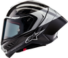 Supertech R10 Helmet - Element - Carbon/Silver/Black - Medium