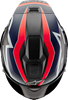 Supertech R10 Helmet - Team - Matte Black/Carbon Red Fluo/Blue - Large