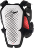 A-1 Pro Chest Guard - White/Black/Red - XL/2XL