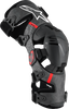 Supertech RK-10 Plasma Knee Braces - Black/Red - Small