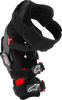 RK-7 Plasma Knee Braces - Black/Red - XL