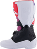 Youth Tech 7S Boots - White/Black/Rainbow - US 7 / EU 40.5