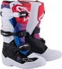 Youth Tech 7S Boots - White/Black/Rainbow - US 6 / EU 39