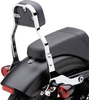 Backrest Kit - 11" - Chrome - Softail - 1501-0571