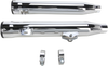 3" RPT Mufflers - Chrome - 1801-0721