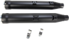3" RPT Mufflers for '07-'17 Softail - Black