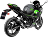 LV Corsa S Black Edition Slip-On Muffler - Kawasaki Ninja 400/500