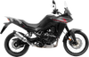 LV One Slip-On Muffler - Stainless Steel - Honda XL750 Transalp