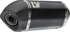LV-14 Black Edition Slip-On Muffler - Aprilia Tuareg 660