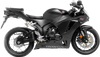 LV One EVO Slip-On Muffler - Black - Honda CBR600RR
