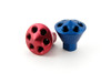 <ul>
<li>Individually tested for perfect flow</li>
<li>Includes one blue for nitrous and one red for fuel</li>
<li>6 port 1/8" NPT female outlets</li>
<li>1/8" NPT female inlet</li>
</ul>
<p>These nitrous oxide distribution showerheads will assure equal and accurate distribution of the fuel and the nitrous to all cylinders.</p>