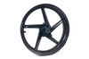<ul> <li><span style="color: #666666; font-weight: bold;">SIZE :</span> 3.5" x 17"</li> <li><span style="color: #666666; font-weight: bold;">WEIGHT :</span> 5.35 lb. (2.43 kg) <br /> Add 0.30 lb. (0.136 kg) with Worldwide Bearings ceramic bearings<br /> Add 0.35 lb. (0.158 kg) with Worldwide Bearings steel bearings</li> <li><span style="color: #666666; font-weight: bold;">STATIC LOAD RATING :</span> 330 lb. (150 kg)<br /> <a style="color: red;" href="http://blog.brocksperformance.com/bst-wheel-load-rating-information/" target="_blank"><strong>Click Here: Important Load Rating Safety Information</strong></a></li> <li><span style="color: #666666; font-weight: bold;">MATERIALS :</span> Carbon fiber and aluminum</li> <li><span style="color: #666666; font-weight: bold;">STYLE :</span> Slanted, five-spoke configuration</li> <li><span style="color: #666666; font-weight: bold;">VALVE STEMS :</span> BST Ultra-High-Speed (UHS) 90-degree, aluminum stems and caps</li> <li><span style="color: #666666; font-weight: bold;">APPROVALS :</span> DOT E and JWL for street and track use</li> <li><span style="color: #666666; font-weight: bold;">FITMENT :</span> Direct OEM replacement</li> <li><span style="color: #666666; font-weight: bold;">WARRANTY :</span> 2 Years</li> </ul> <div class="moretab" data-title="Product Details"> <p><iframe src="https://store-415rnuyx4g.mybigcommerce.com/content/Descriptions/BST_Wheels_Product_Details_Tab.html" width="575" height="500" frameborder="0"></iframe></p> </div> <div class="moretab" data-title="Technical"> <p><iframe src="https://store-415rnuyx4g.mybigcommerce.com/content/Descriptions/BST_Wheels_Technical_Tab.html" width="575" height="500" frameborder="0"></iframe></p> </div>