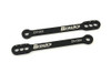 <p><em><strong>Lower your ride. Raise your game.</strong> </em>A Brock&rsquo;s original design, this 3-hole lowering link set (dog bones) gives you quick, repeatable ride height adjustments to dial in your motorcycle&rsquo;s stance and handling. Whether you&rsquo;re chasing quicker ETs at the track or more stability and confidence on the street, these links make it easy.</p>
<p><strong>FEATURES</strong></p>
<ul>
<li><strong>3 Position Settings</strong>: Choose Low, Lower, or Slammed to match your riding style.</li>
<li><strong>Performance Boost</strong>: Lowers the center of gravity for improved launches, better stability, and reduced elapsed times.</li>
<li><strong>Precision Construction</strong>: CNC-machined from high-strength 6061-T6 billet aluminum for maximum durability.</li>
<li><strong>Premium Finish</strong>: Black anodized for long-lasting protection and a sleek, factory look.</li>
</ul>
<p>Built for riders who demand both performance and precision.</p>